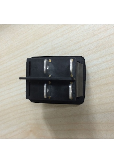 Ic-104W Geniş Körüklü Işıklı Yeşil Anahtar On-Off 4 Uçlu 220V