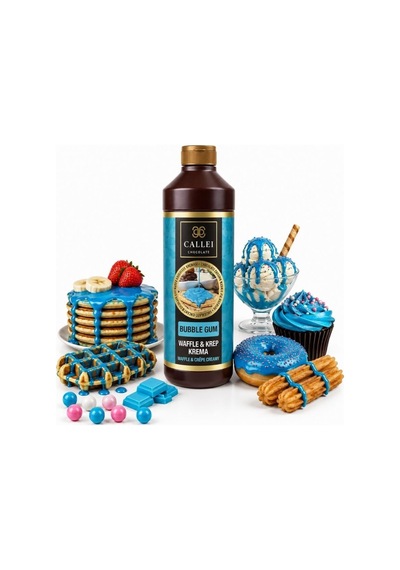 Callei Bubble Gum Waffle Sos 1 Kg