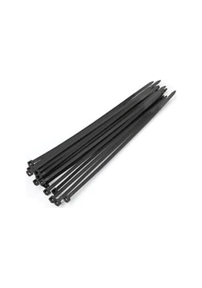 Zenith Kablo Bağı & Plastik Kelepçe & Cırt Kelepçe 4,8x380 Mm Siyah 100 Adet