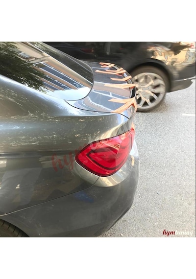 Bmw 4 Serisi F36 İnce Spoiler Abs Plastik Piano Black 420 Spoyler