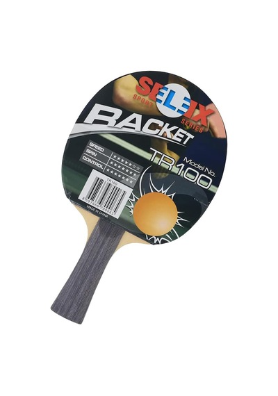 Tr100 Ittf Onaylı Masa Tenisi Raketi, Kahverengi, 1