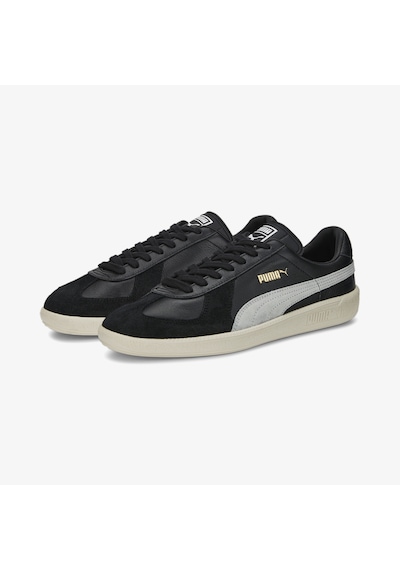 Puma Army Trainer Erkek Siyah Spor Ayakkabı Düz 386607 Siyah
