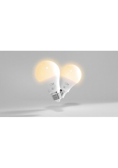 9w 3 Renkli Led Ampul, E27 Duy, Sarı Işık, Gün Işığı, Beyaz Işık, Enerji Tasarruflu Aydınlatma