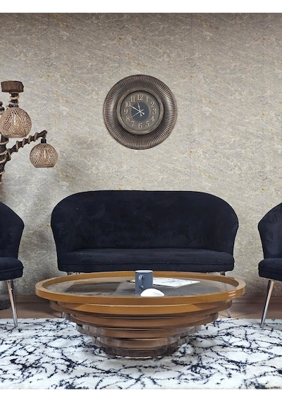 Zafir Teddy Takım Krom Kaplama Sivriltme Ayak Çay Seti Koltuk - Berjer , Balkon, Salon, Ofis Siyah Zafir Teddy Takım Krom Kaplama Sivriltme Ayak Çay Seti Koltuk - Berjer , Balkon, Salon, Ofis Siyah