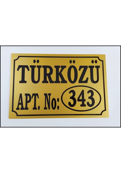 Apartman Site Tabelası Apartman