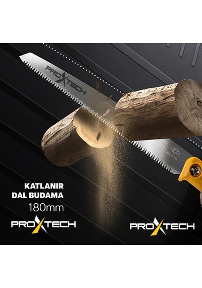 Proxtech Çok Fonksiyonlu Katlanır Emniyetli  El Testeresi Bahçe B 551228202