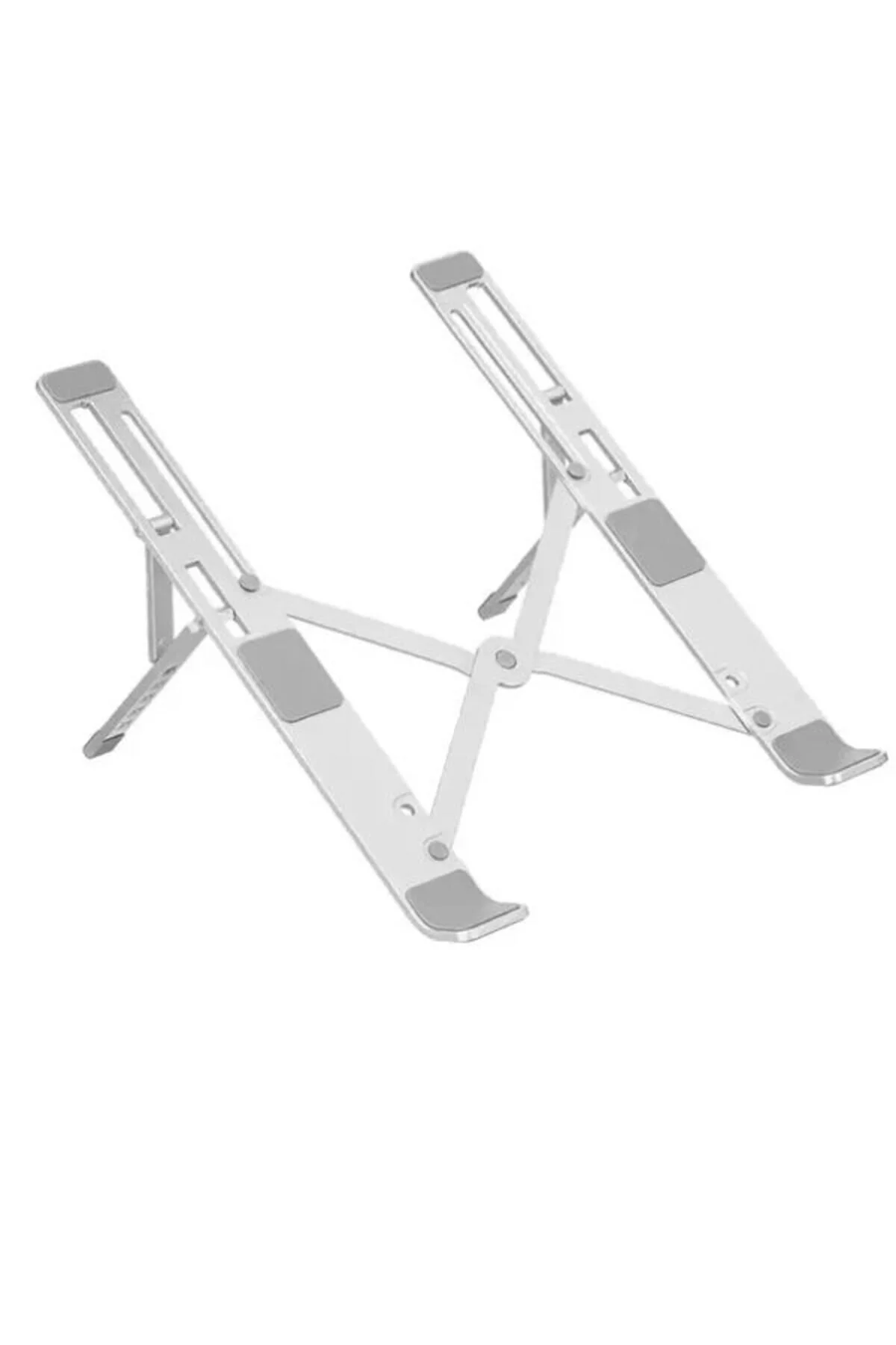 Model Zx Alüminyum, Ayarlı Laptop Apple Uyumlu MacBook -hp-dell Tüm Markalara Laptop Standı