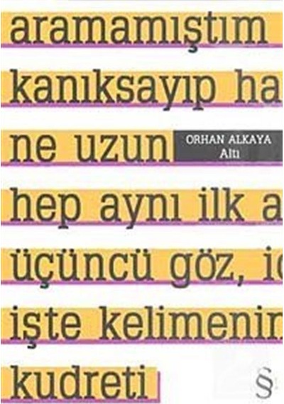 Altı - Orhan Alkaya - Everest Yayınları