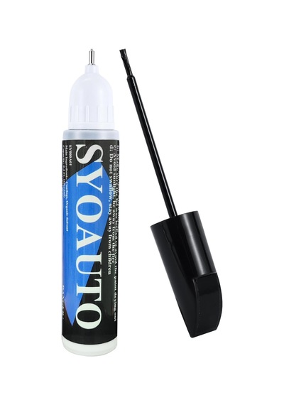 Otomobiller İçin Siyah Düzeltme Boyası, Çizik Onarımı, Araç Onarım Boyası, 2'si 1 Arada, 12 Ml