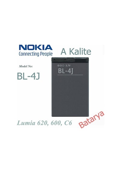 Nokia Bl-4J Batarya 600 C6 Lumia 620 Uyumlu Batarya