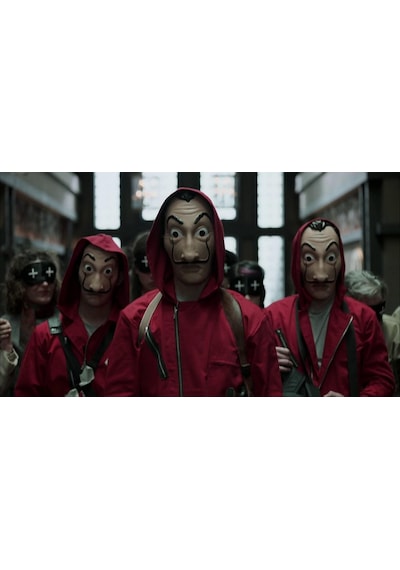 La Casa De Papel Salvador Dali Maskesi Netflix Banka Soygun Dizi