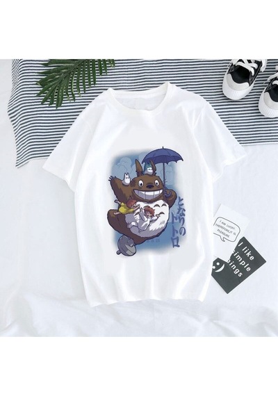 Noıssey Kırmızı Etiket Gala Unisex Totoro Stüdyo Ghibli Goth T-shirt Model103 17060 Beyaz Noıssey Kırmızı Etiket Gala Unisex Totoro Stüdyo Ghibli Goth T-shirt Model103 17060 Beyaz