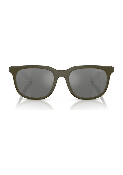 Prada Ps B09su 15x41a 54 Linea Rossa Unisex Oval Yeşil Aynalı Kemik Güneş Gözlüğü