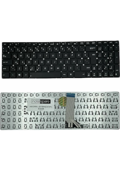Asus Uyumlu X553ma-sx858d, X553ma-sx859h, X553ma-sx863d Klavye Siyah Tr