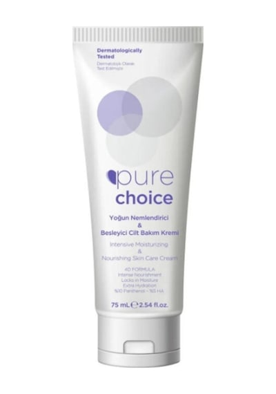 Pure Choice Yoğun Nemlendirici Ve Besleyici Cilt Bakım Kremi 75ml