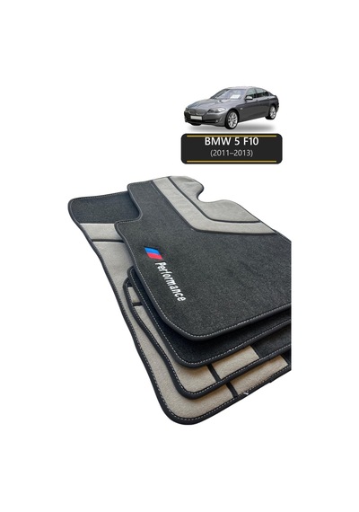 Oto Halı Paspas Seti Bmw 5 F10 2011 2013 Uyumlu Sport Kaymaz & Şık Tasarım