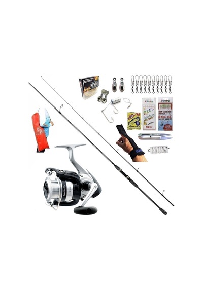 Okuma Wave Up 270cm 10-40gr Daiwa Strikeforce 2500 Kıyı Spin Olta Takımı Seti