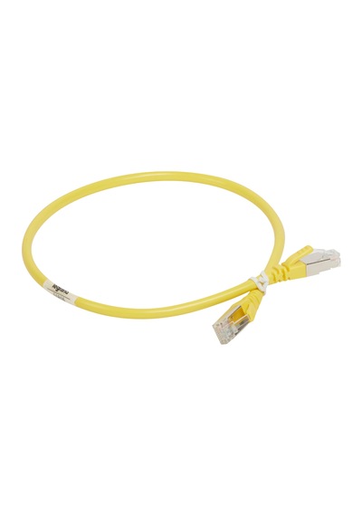 051816 S/ftp Patch Cord Cat 6a Pvc 0,5m Sarı