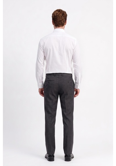 UKİ Antrasit Comfort Fit Klasik Pantolon