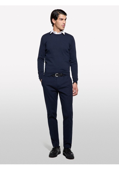 Sisley Streç Pamuklu Logo Detaylı Slim Fit Chino Pantolon Erkek Lacivert Pantolon - 325p4wossf053 Sisley Streç Pamuklu Logo Detaylı Slim Fit Chino Pantolon Erkek Lacivert Pantolon - 325p4wossf053
