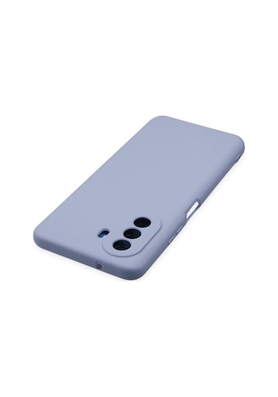 Uray Store Huawei Nova Y70 Kılıf Nano İçi Kadife Silikon - Lila