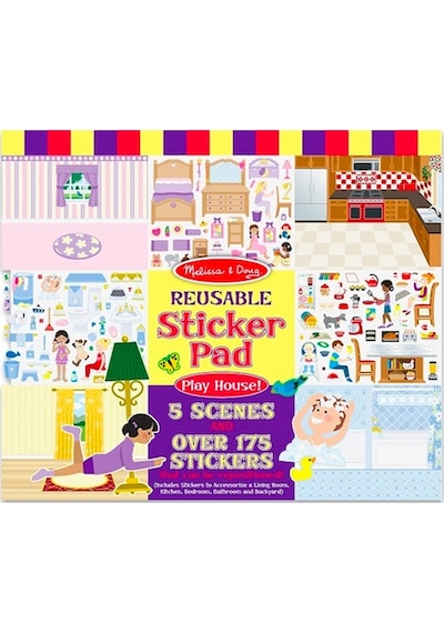 Melissa And Doug Tak Çıkar Çıkartma Kitabı - Oyun Evi