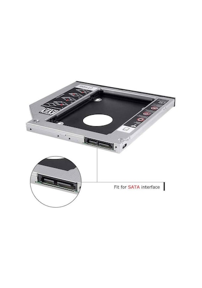 Hdd Caddy 9.5Mm 2.5" Sata 2Nd Hdd Caddy