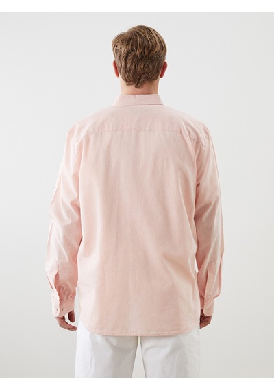 Lcw Vision Pembe Slim Fit Uzun Kollu Erkek Gömlek