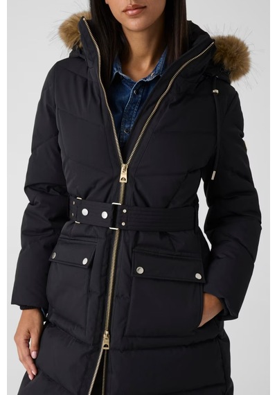 Guess Kapüşonlu Kadın Mont-w6bl57w4196 siyah