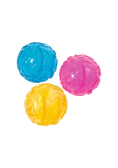 Karlıe - 44 - Köpekler İçin Plastik Top - Csmo-tex - Çok Renkli