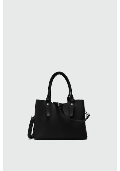 Shule Bags Doop Omuz Çantası Siyah Siyah