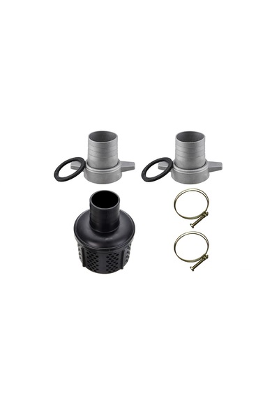 Benzinli Su Motoru Hortum Rekor Takım Seti Metal 1,5"