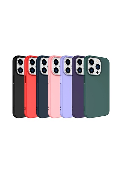 Zore İphone 15 Pro Uyumlu Nvth Lsr Lansman Kılıf-titanyum