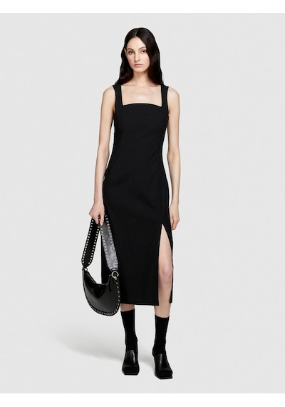Sisley Dress Kadın Siyah Elbise - 324p4ynelv05q