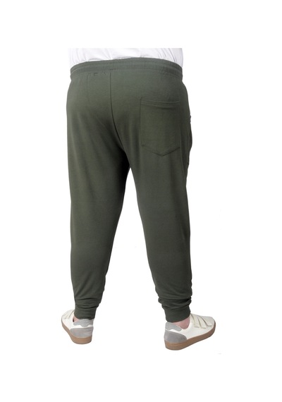 Mode Xl Büyük Beden Eşofman Altı Darpaça Zippered 22501 Haki 001