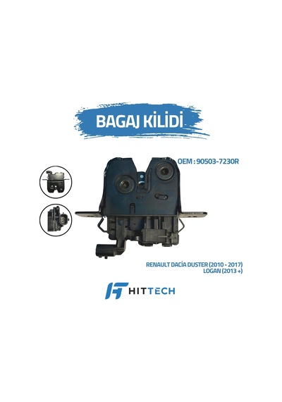 Renault - Dacia Uyumlu Bagaj Açma Kilidi