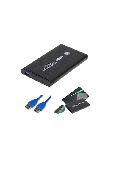 Molix Usb 3.0 Sata Harici 2.5" Harddisk Kutusu+3.0 Hdd Kablo