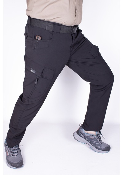 Nikbin 3 Adet Taktik Outdoor Pantolon Likralı Yazlık Bej-siyah-hakiyeşil Çok Renkli