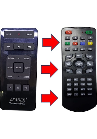 Leader Ld-850 - Ld 950 Ses Sistemi Kumandası