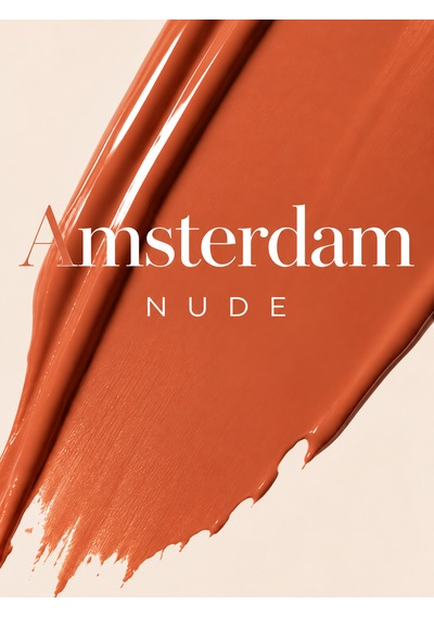 Matte Liqiud Lipstick - Amsterdam Nude, Flawless Matlık, Kalıcı Etki, Bulaşmayan Formül, Modern Mat Bitiş