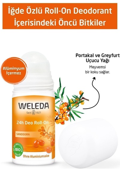 Weleda Sanddorn Roll On Deodorant 50 ml