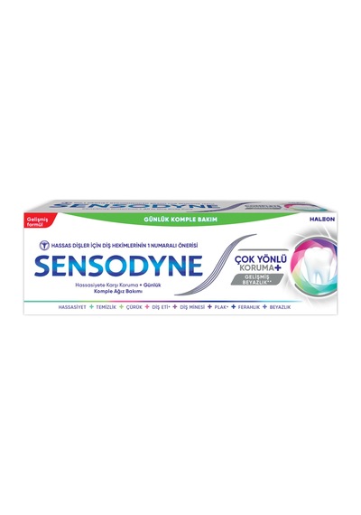 Çok Yönlü Koruma Beyazlatıcı Diş Macunu 50 Ml X 4 Adet Günlük Koruma