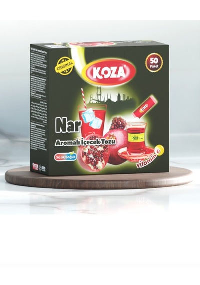 Koza Tek İçimlik Nar Aromalı Toz İçecek 50'li 100 G