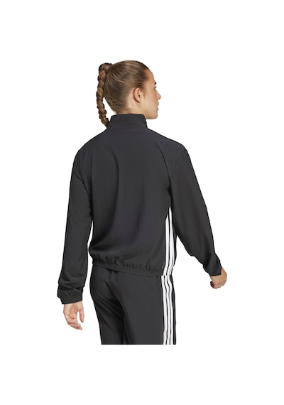 Black/whıte Adidas Kadın Koşu - Yürüyüş Eşofman Üstü We 3s Woven Jkt Jd6539 Siyah