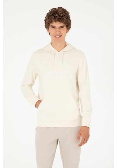 U.s. Polo Assn. Erkek Krem Sweatshirt 50293439-vr071 Krem