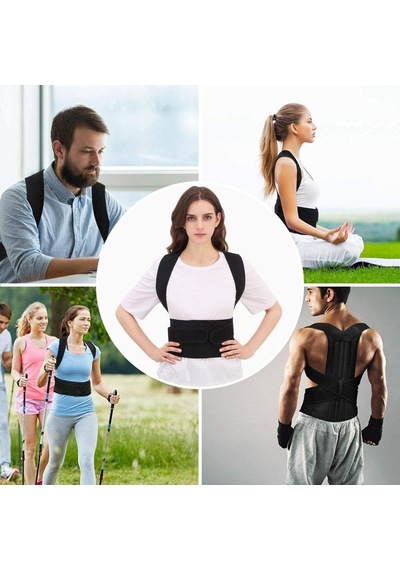 Ankaflex Balenli Bel Sırt Korsesi Dik Duruş Korsesi Dik Durma Kor Diğer