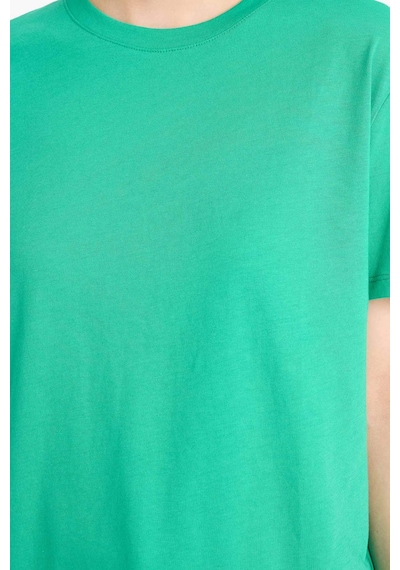DeFacto Regular Fit Bisiklet Yaka Basic Düz Penye Kısa Kollu Tişört W9584AZ25SPGN690 DeFacto Regular Fit Bisiklet Yaka Basic Düz Penye Kısa Kollu Tişört W9584AZ25SPGN690