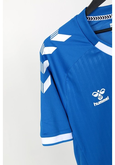 Hummel Fast Basic Tek Üst Forma Saks Mavi