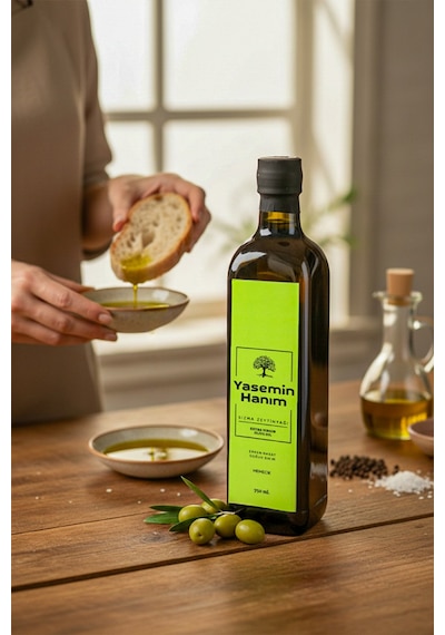 Memecik 0,1-0,3 Asit Erken Hasat Soğuk Sıkım 2025-2026 Yeni Sezon 750ml. Naturel Sızma Zeytinyağı