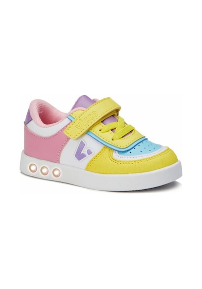 Vicco Sam Işıklı Kız Bebe Sarı Sneaker
